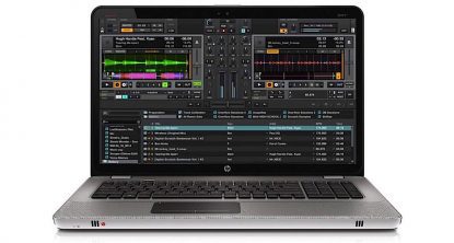 Laptop for Twitch streaming DJ sets