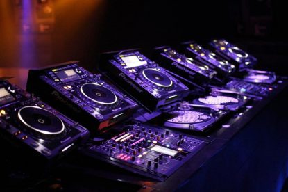 DJ mixers for nightclubs