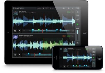 Djing with iPad or iPhone