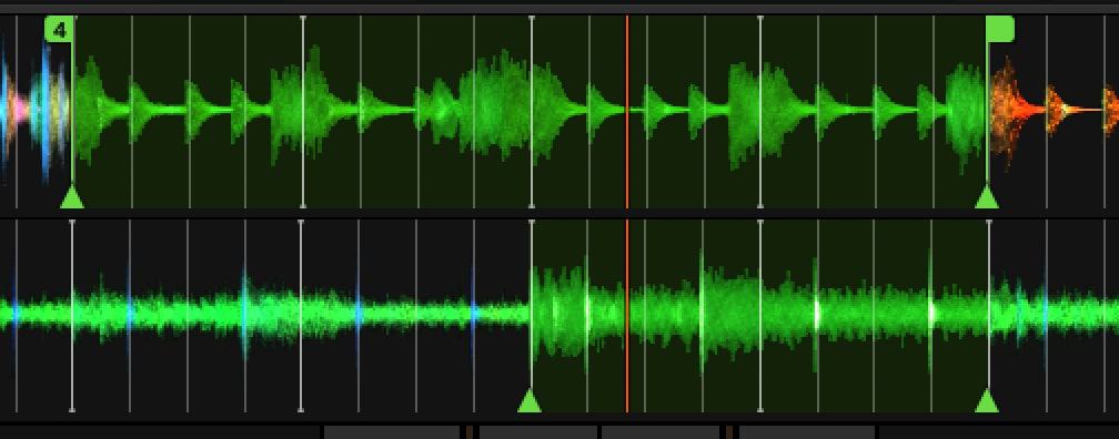 Looping breaks mix technique