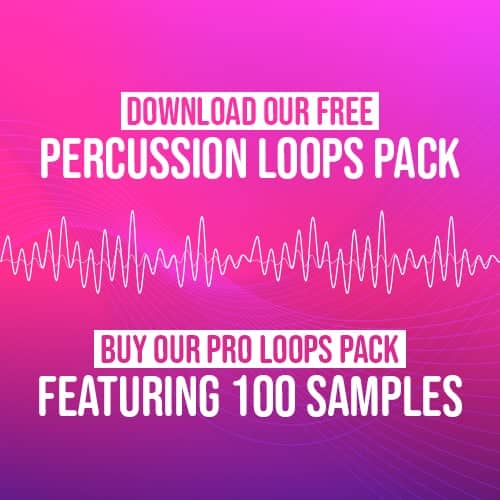 Percussion loops for DJs