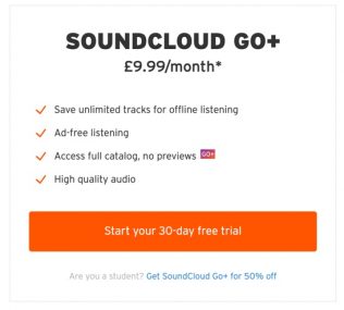Soundcloud Go Plus Uk Subscription