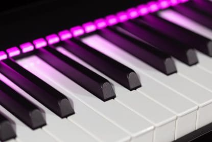 Most popular musical keys