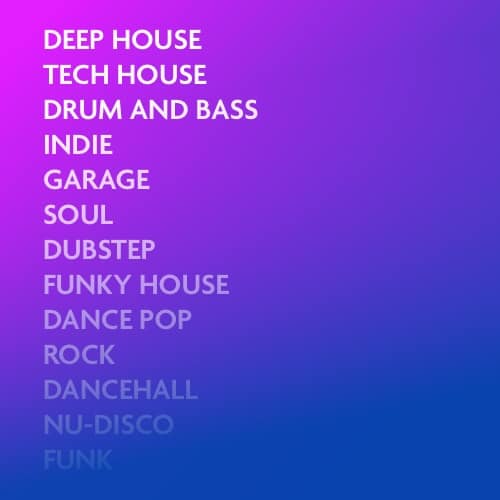 DJ Music genres for your DJ name