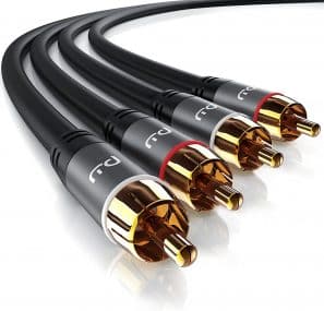 RCA cables for EDM Djs