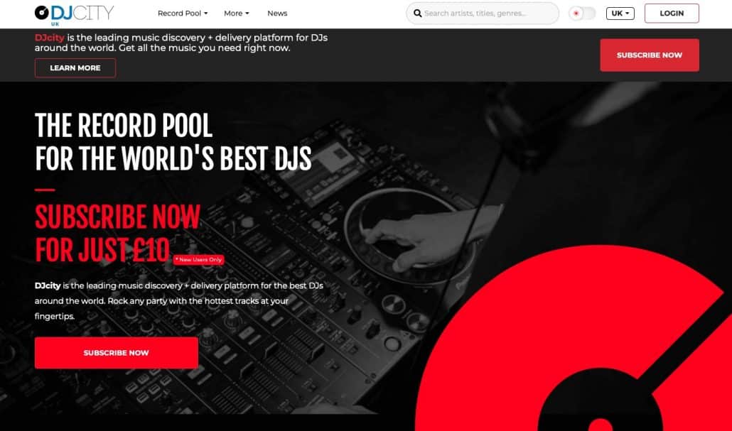 DJ City music pool