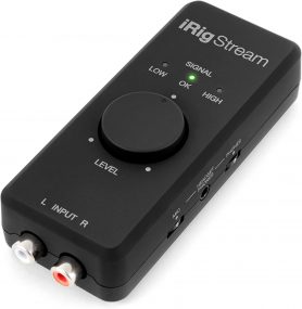 iRig Stream for DJ live sets