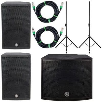 Active speaker systems for weddings