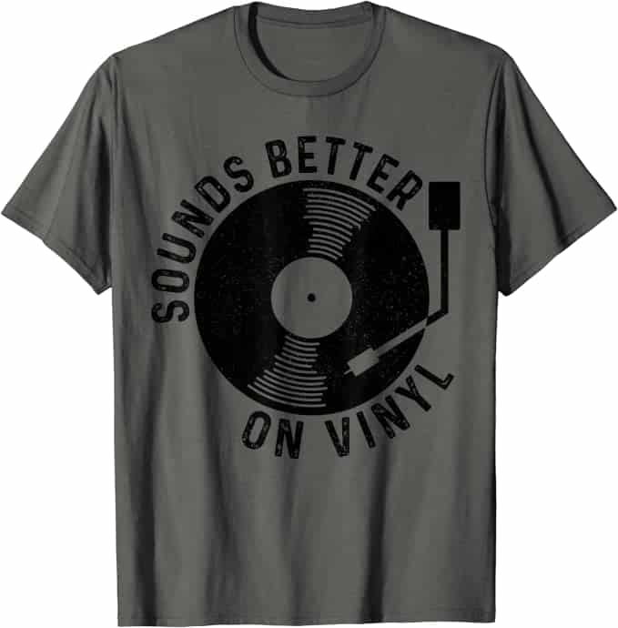 Vinyl lover Tshirt idea