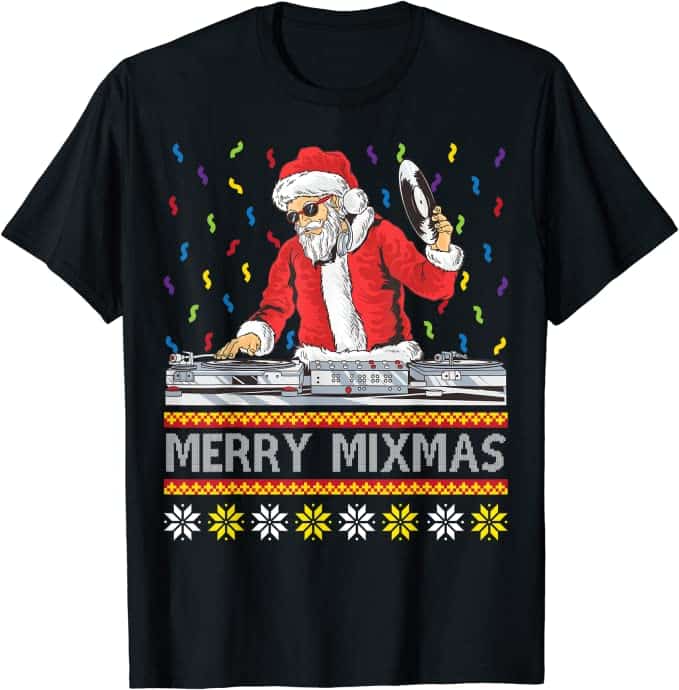 Christmas T-shirts for DJs