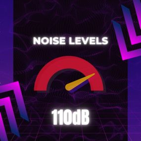 Noise levels in nightclubs - 110db