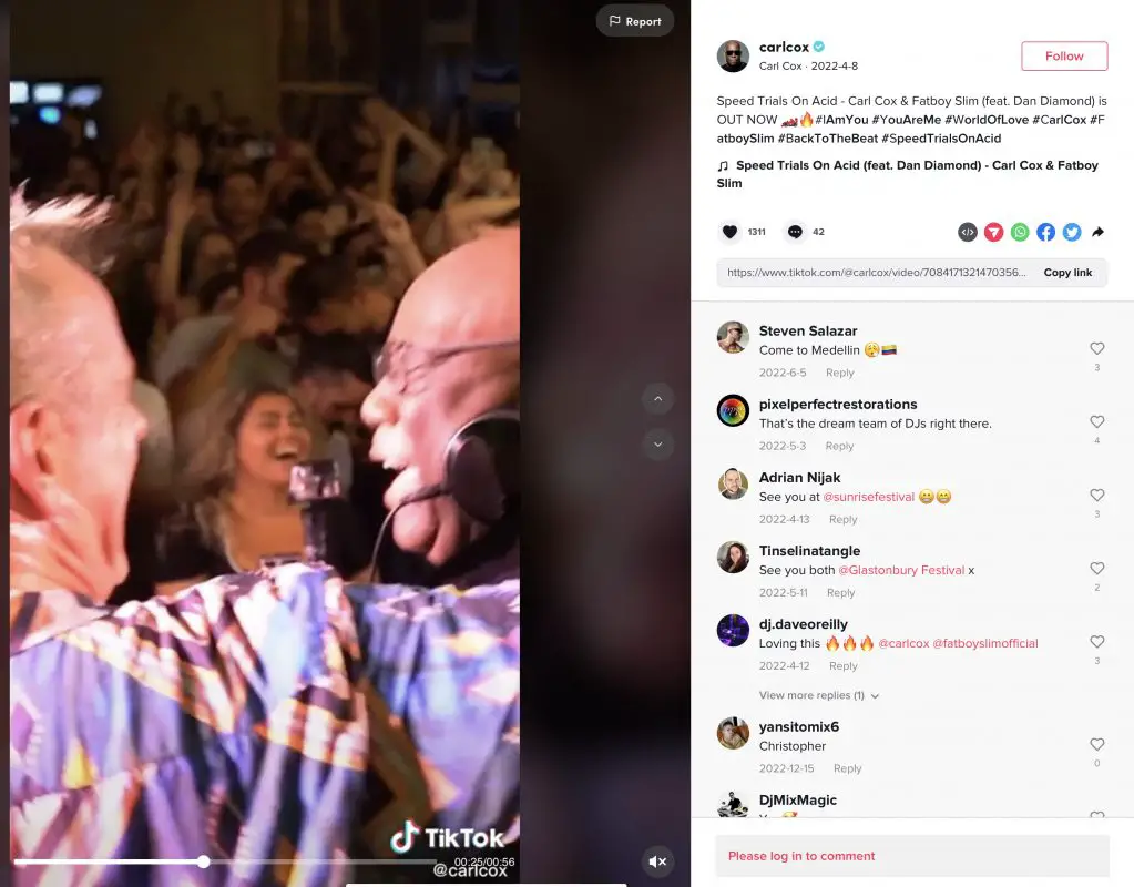 Collaborate on tiktok live streams for DJs