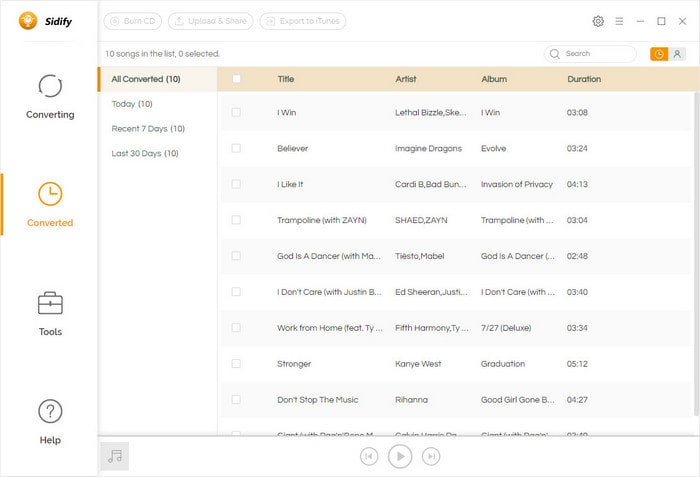 Convert Spotify music to local files for DJing