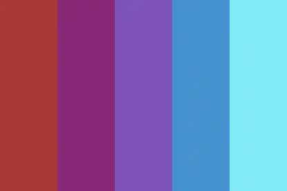 Colour palette for DJ portfoilio and branding