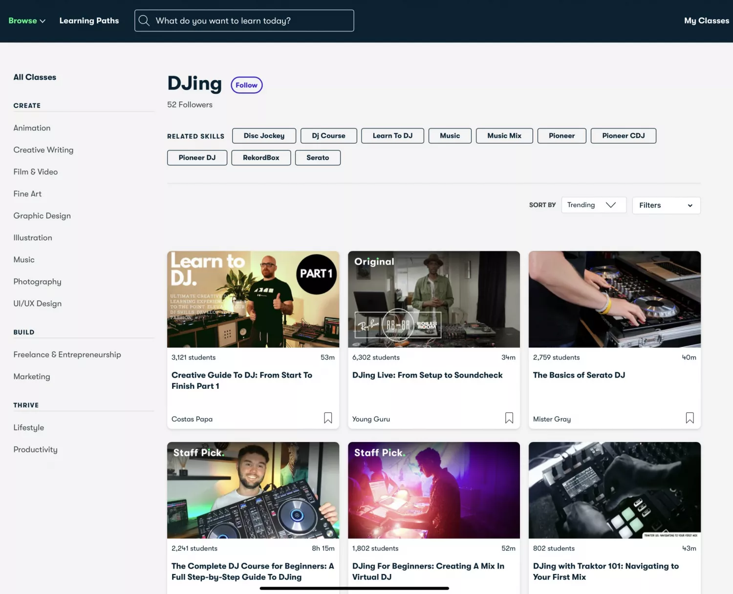 SkillShare DJ Courses