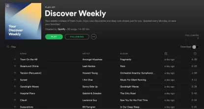 Creating Dj playlists in Spotify